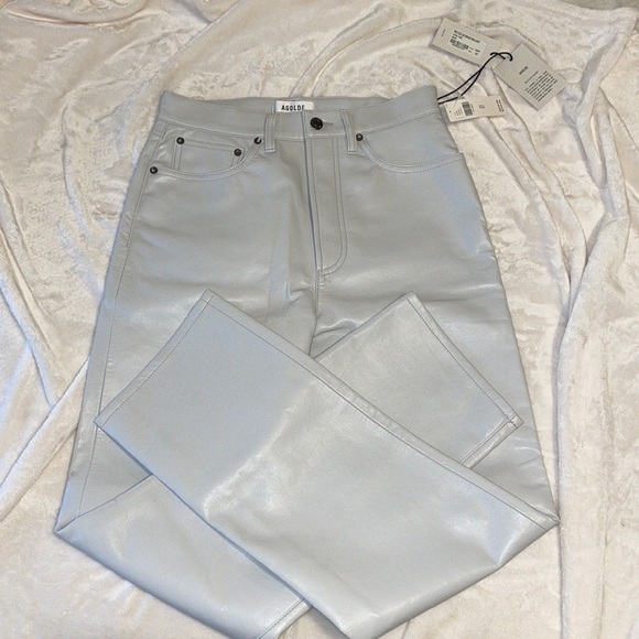 AGOLDE RECYCLED LEATHER 90’s PINCH WAIST - Picture 2 of 5